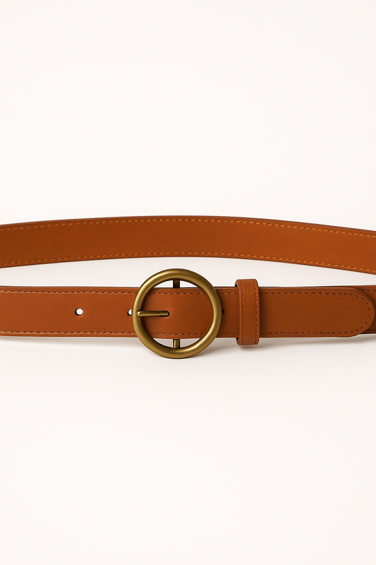 Siena | Dünner Damen-Gürtel aus PU-Leder