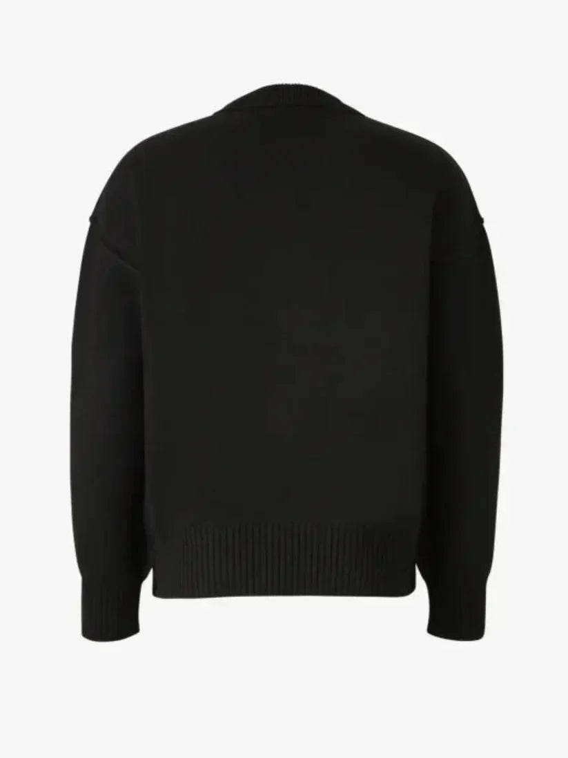 Pullover mit ikonischem Herzen aus Wolle