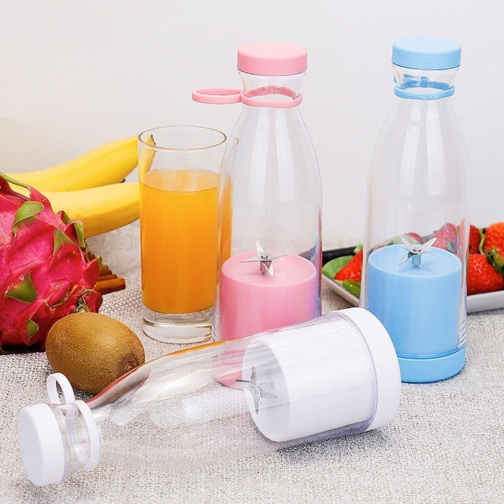BlendMate Tragbarer Mixer - 2-in-1 Smoothie Maker & Flasche Frische Getränke Unterwegs - 50% RABATT