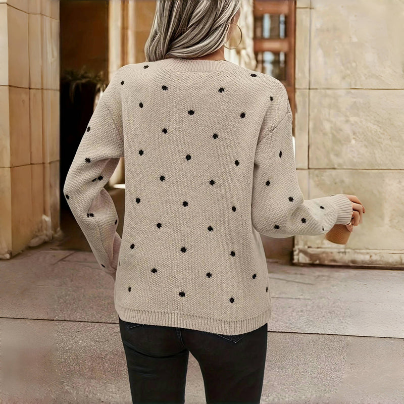 Margaret | Verspielter Strukturpullover