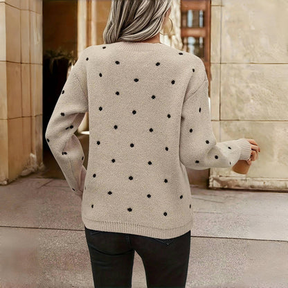 Margaret | Verspielter Strukturpullover