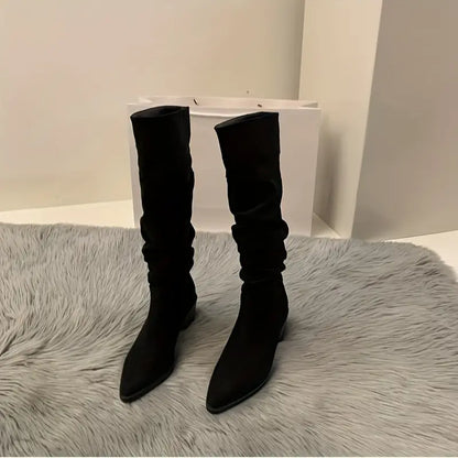 Schicke lange Damenstiefel - Gabrielle