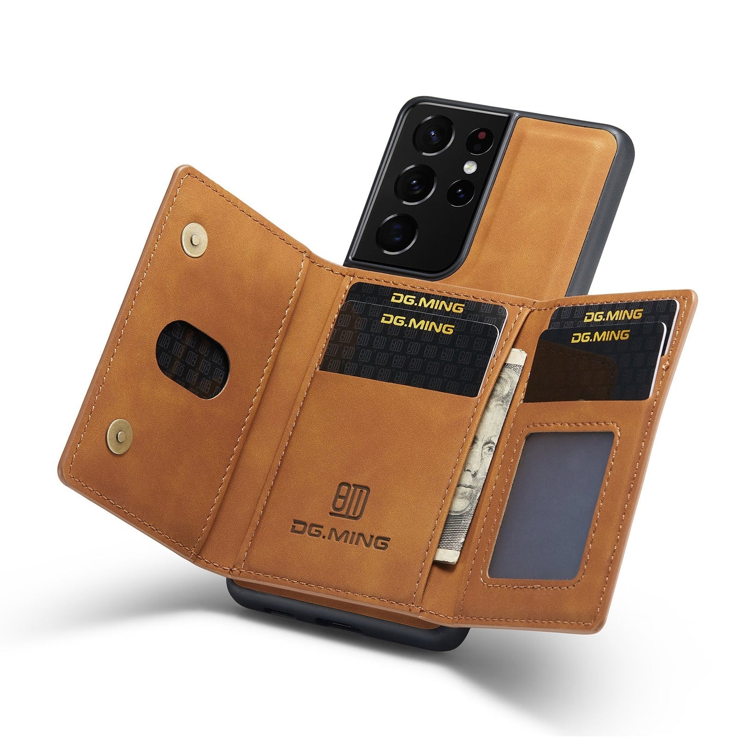 2 in 1 Abnehmbares Wallet Back Cover für Samsung Galaxy S25/S24/S23