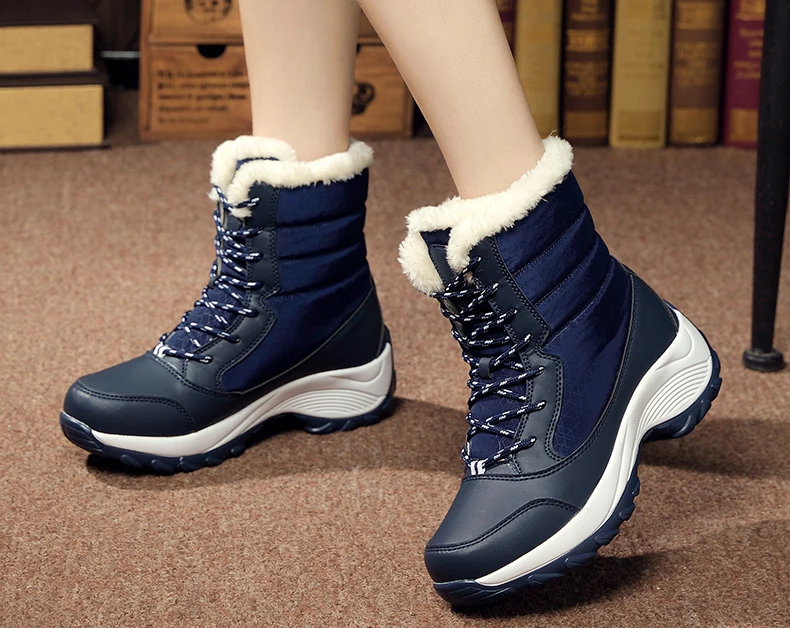 Lia - Hochwertige Damenstiefel Plüsch