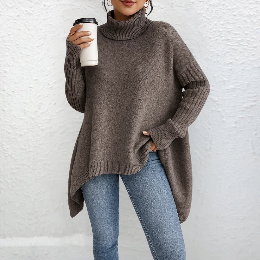 RENATA – ÜBERGRÖSSE ROLLKRAGENPULLOVER