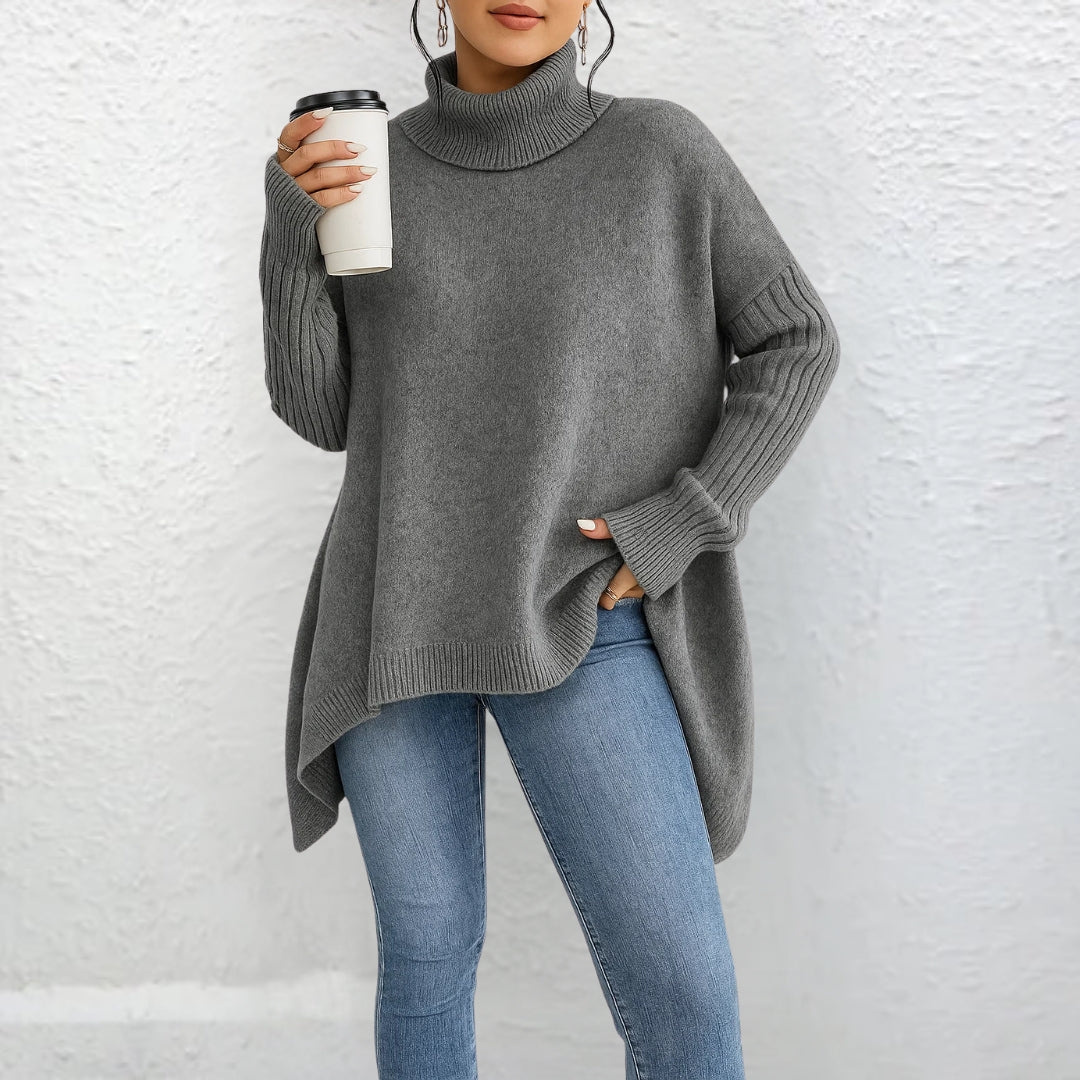 RENATA – ÜBERGRÖSSE ROLLKRAGENPULLOVER