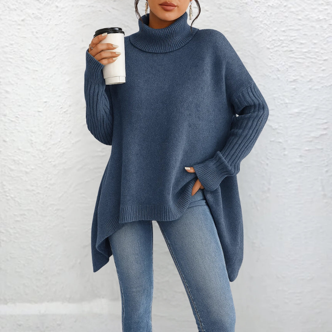 RENATA – ÜBERGRÖSSE ROLLKRAGENPULLOVER