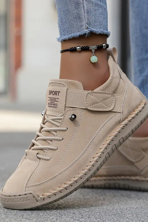 Aleera Beige Sneakers