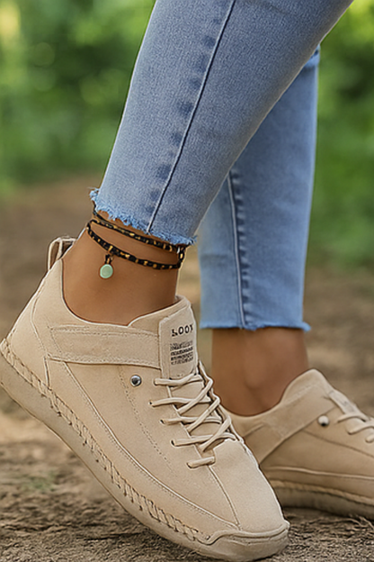 Aleera Beige Sneakers