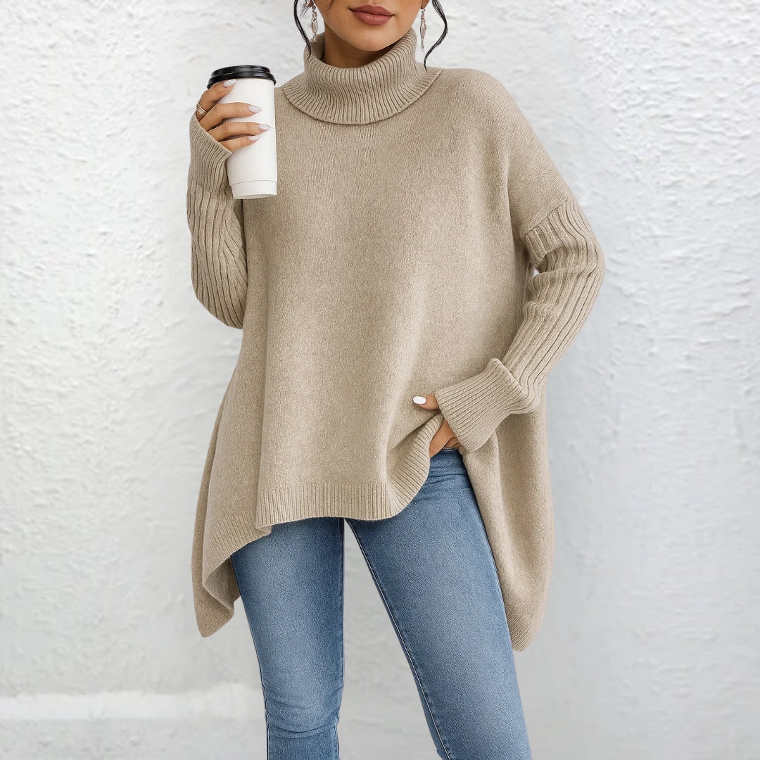 RENATA – ÜBERGRÖSSE ROLLKRAGENPULLOVER