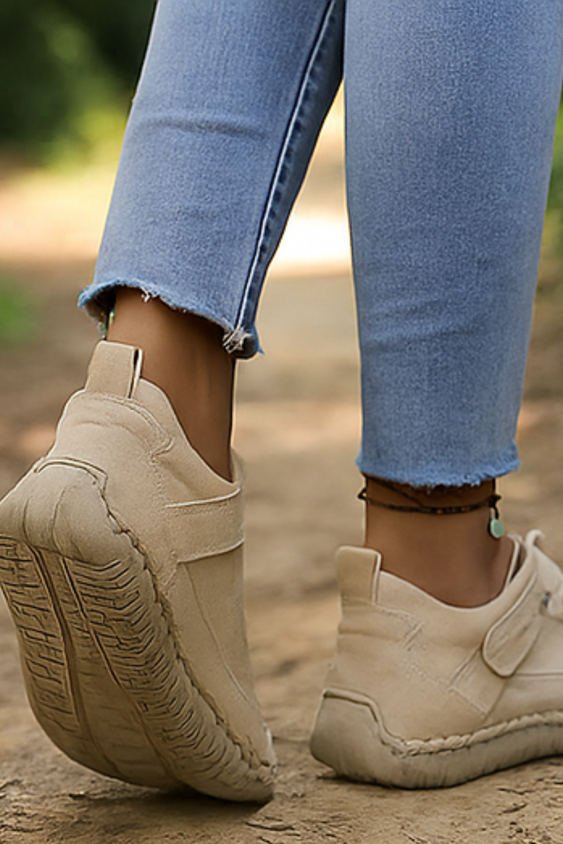 Aleera Beige Sneakers