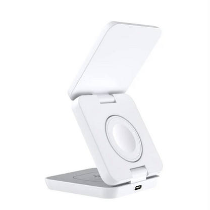 3-in-1 Quadrat Faltbarer Ladegerät