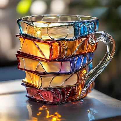Original Handgefertigte 3D Leseglück-Tasse