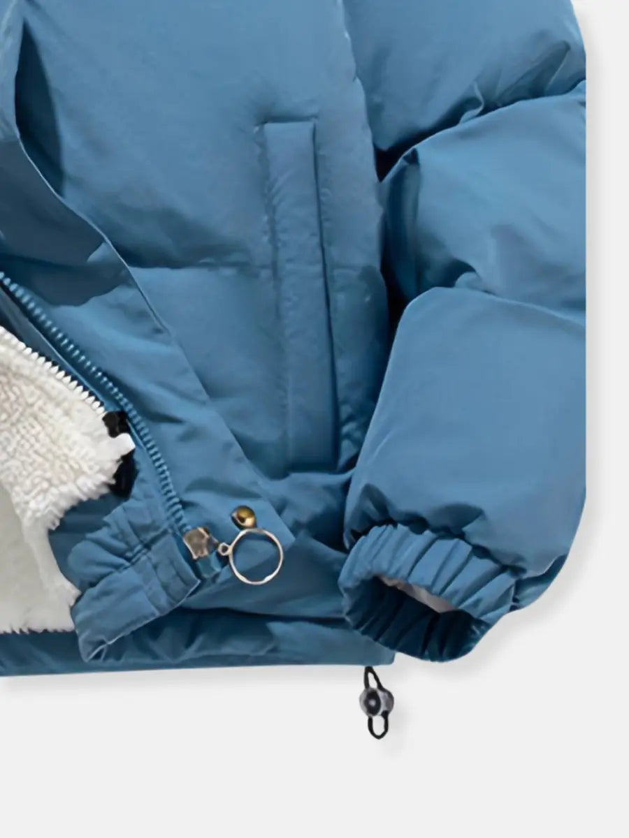 Chloé | Gemütliche Winterjacke mit Reißverschluss – Stilvoller Schutz für kalte Tage