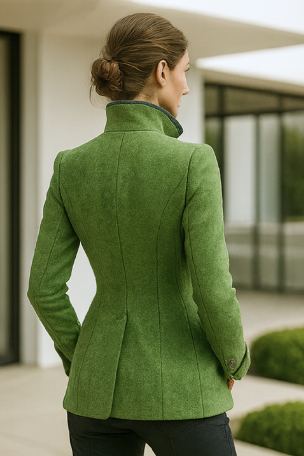 Valerie | Hochkragen-Cashmere-Cardigan