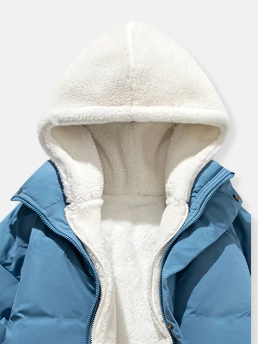 Chloé | Gemütliche Winterjacke mit Reißverschluss – Stilvoller Schutz für kalte Tage