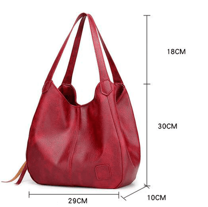 Mirabelle | Stilvolle große Ledertasche für jeden Tag