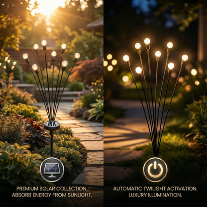 LumiFire™ Solar Glühwürmchen Gartenlichter