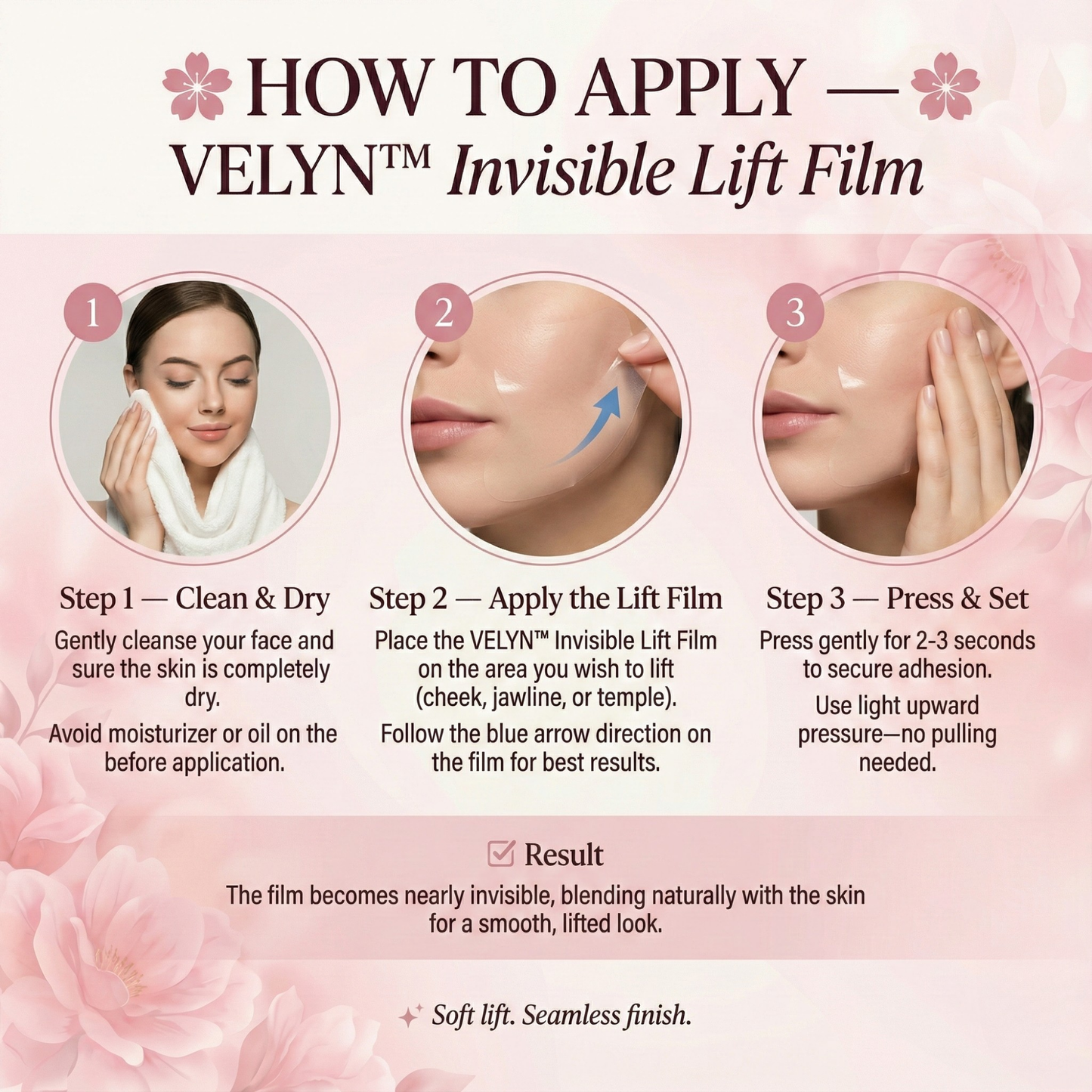 VELYN™ Unsichtbarer Facelift-Film