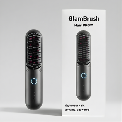 GlamBrush Pro™ - Glatt, Sleek und Stylisch in Minuten