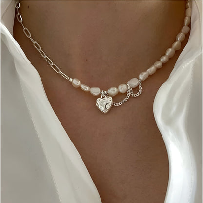 Sophia | Hartperle Asymmetrische Kette