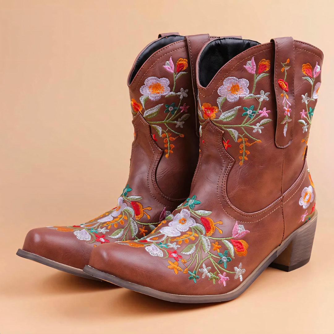 Wetterfeste Cowgirl-Stiefel - Carlyn