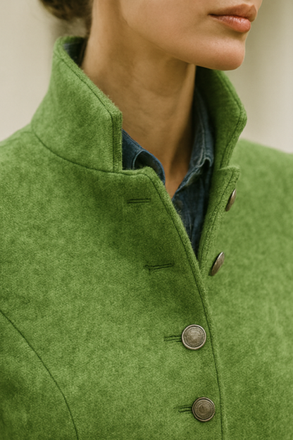 Valerie | Hochkragen-Cashmere-Cardigan