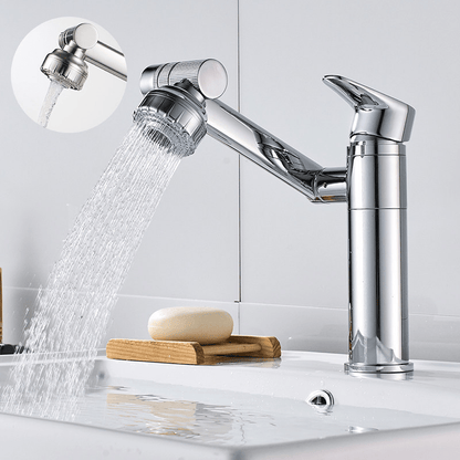 Flexibler Wasserhahn mit Sprühfunktion