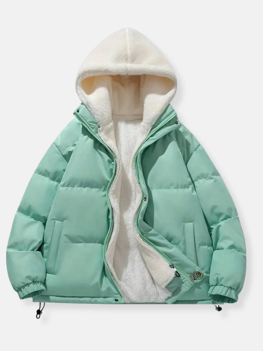 Chloé | Gemütliche Winterjacke mit Reißverschluss – Stilvoller Schutz für kalte Tage