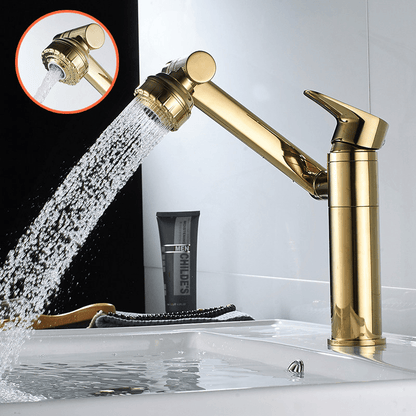 Flexibler Wasserhahn mit Sprühfunktion