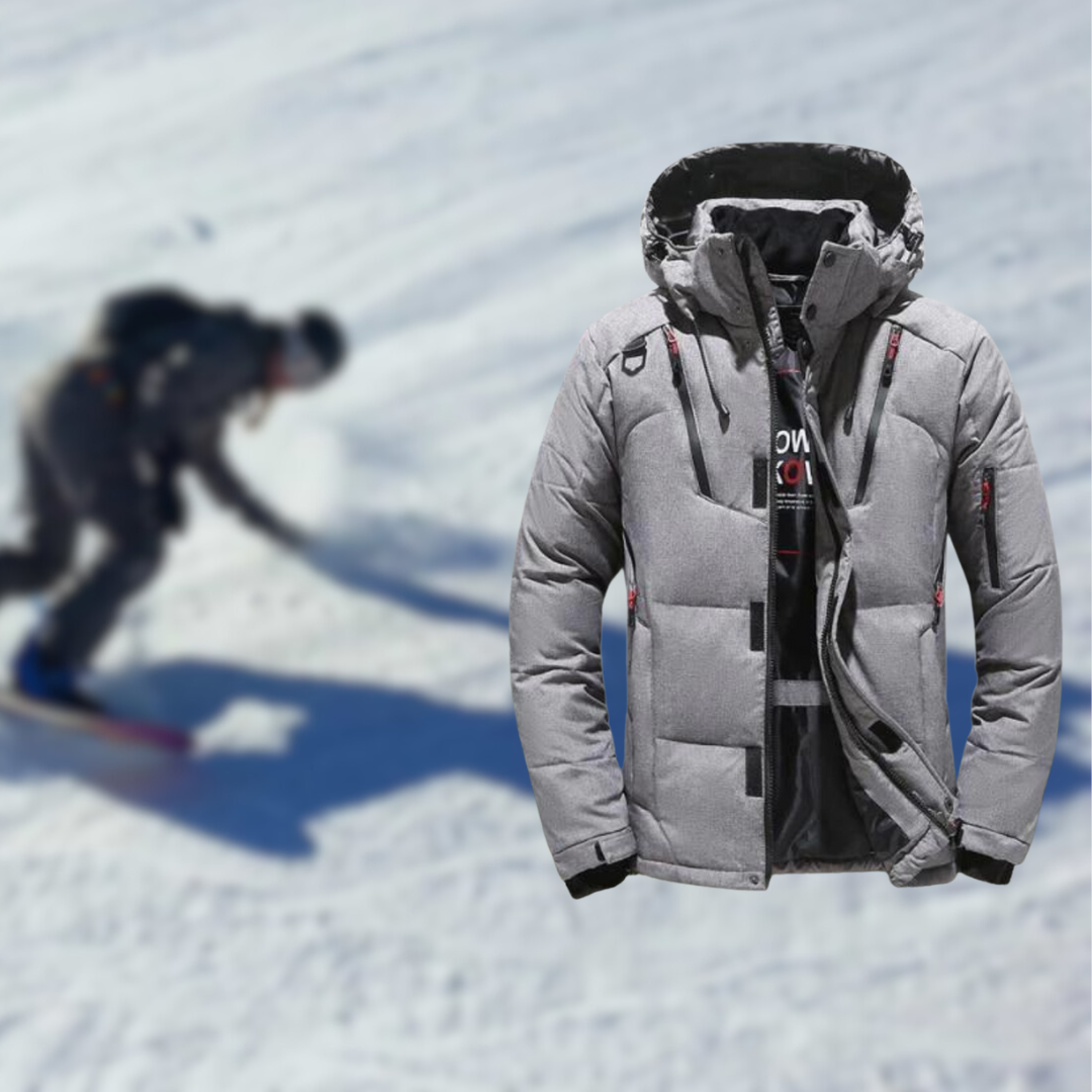 Goose Adventure Parka | Premium Herren-Winterjacke mit herausnehmbarer Kapuze für ultimative Outdoor-Erlebnisse