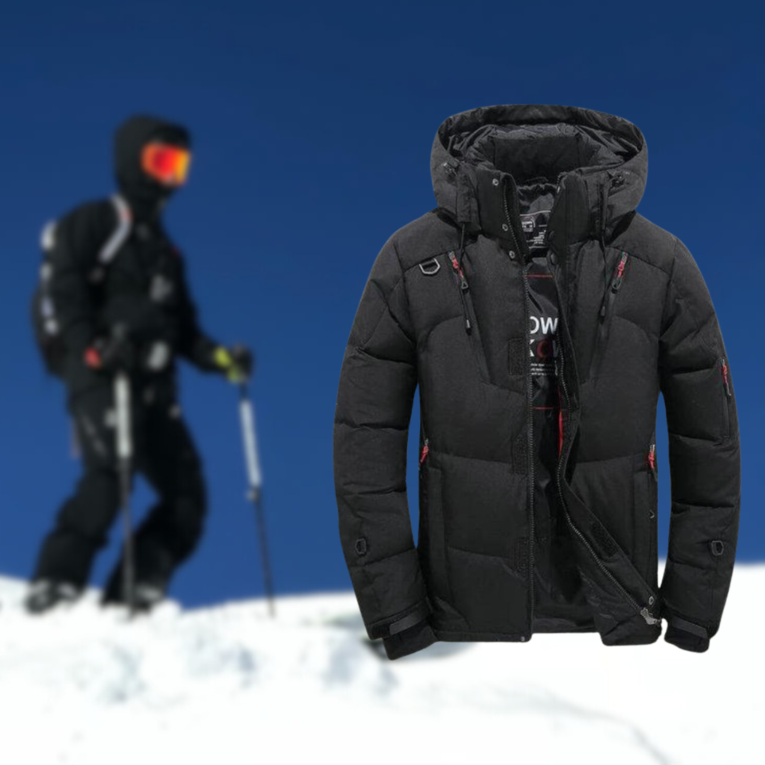 Goose Adventure Parka | Premium Herren-Winterjacke mit herausnehmbarer Kapuze für ultimative Outdoor-Erlebnisse