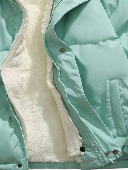 Chloé | Gemütliche Winterjacke mit Reißverschluss – Stilvoller Schutz für kalte Tage