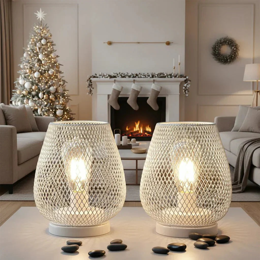 Tischlampe rund