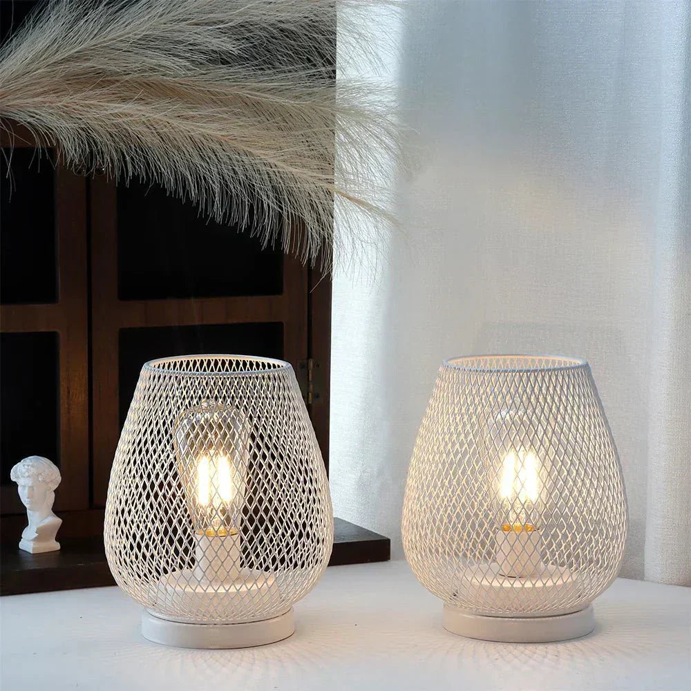 Tischlampe rund