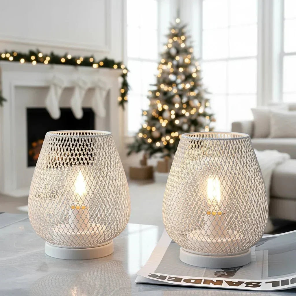 Tischlampe rund