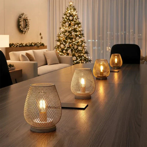 Tischlampe rund