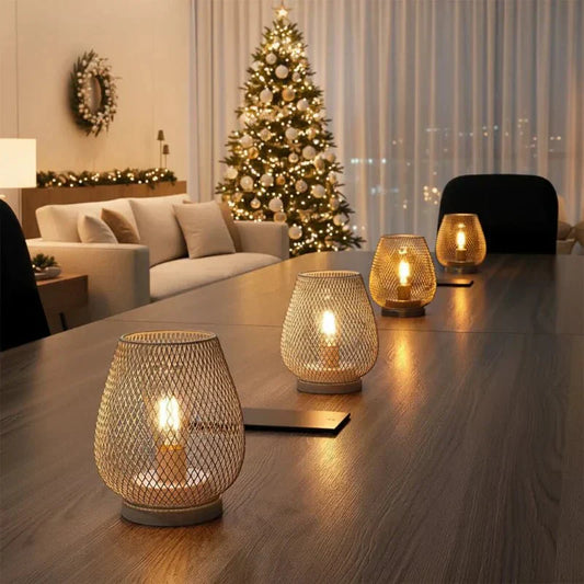 Tischlampe rund