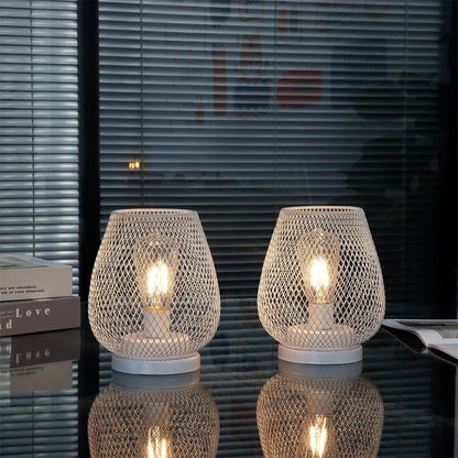 Tischlampe rund