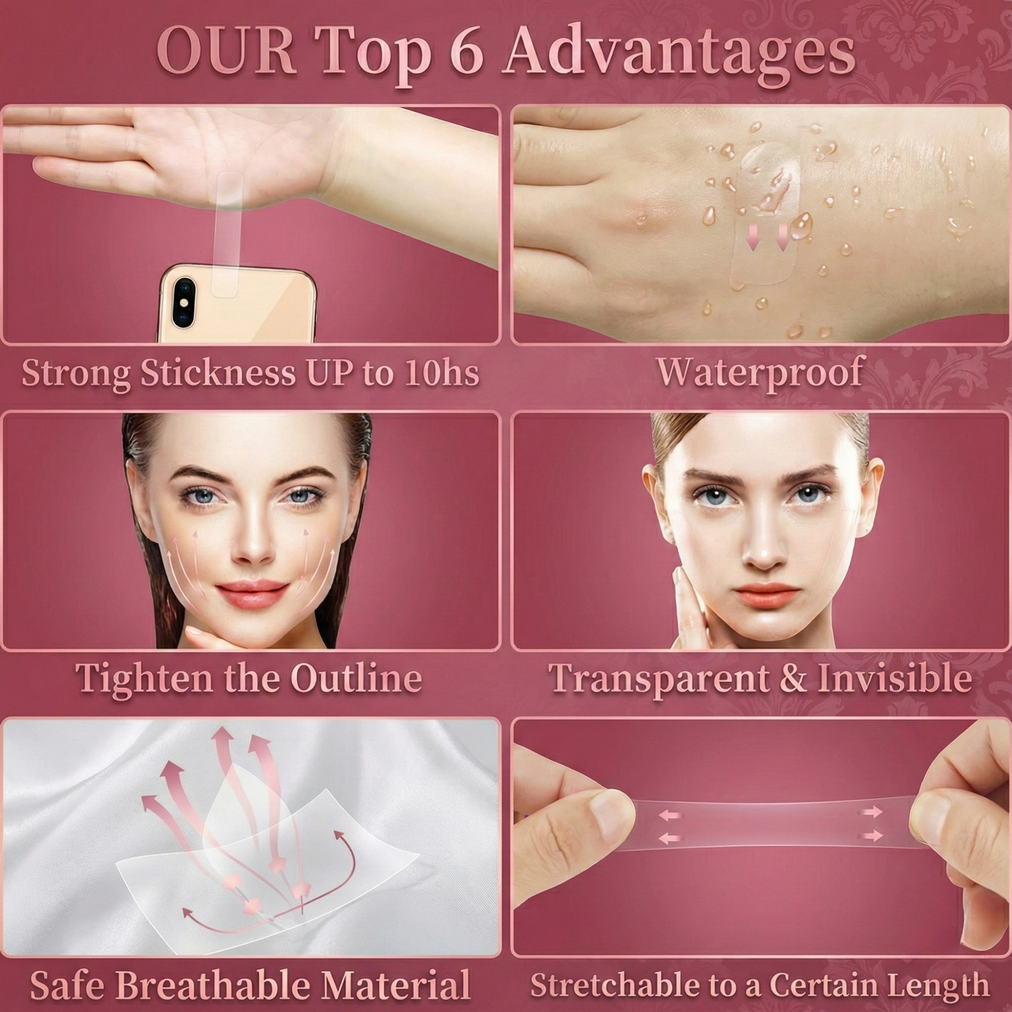 VELYN™ Unsichtbarer Facelift-Film