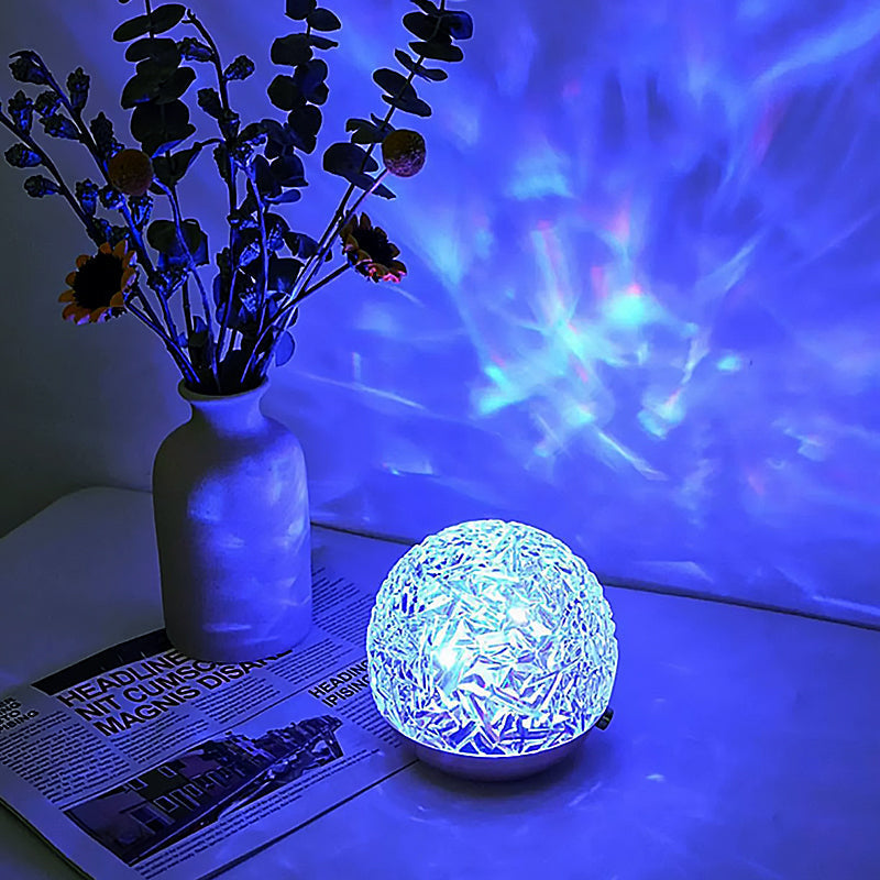 LumaZen | Beruhigende Ozeanwellen-Projektorlampe für entspannende Stimmung