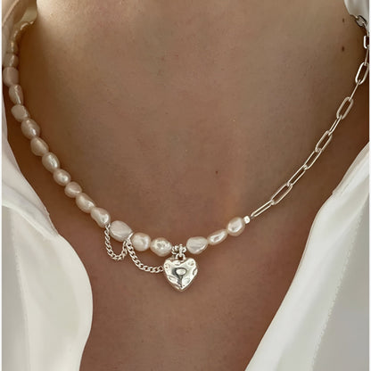 Sophia | Hartperle Asymmetrische Kette