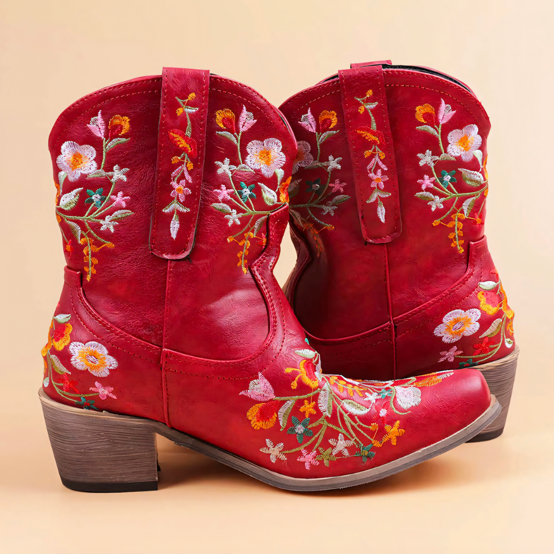 Wetterfeste Cowgirl-Stiefel - Carlyn
