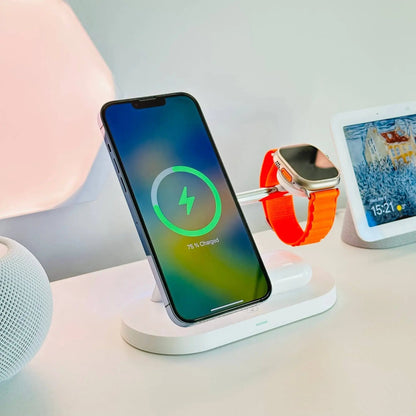 3 in 1 Magnetladegerät für Apple