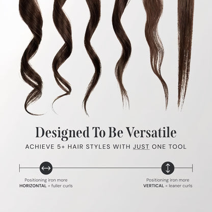 Venusto 2-in-1 Haarglätter & Lockenstab