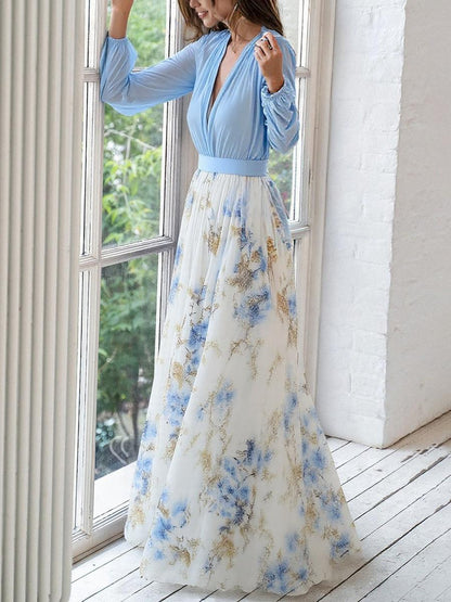 Cora | Leuchtendes Blumen-Kleid