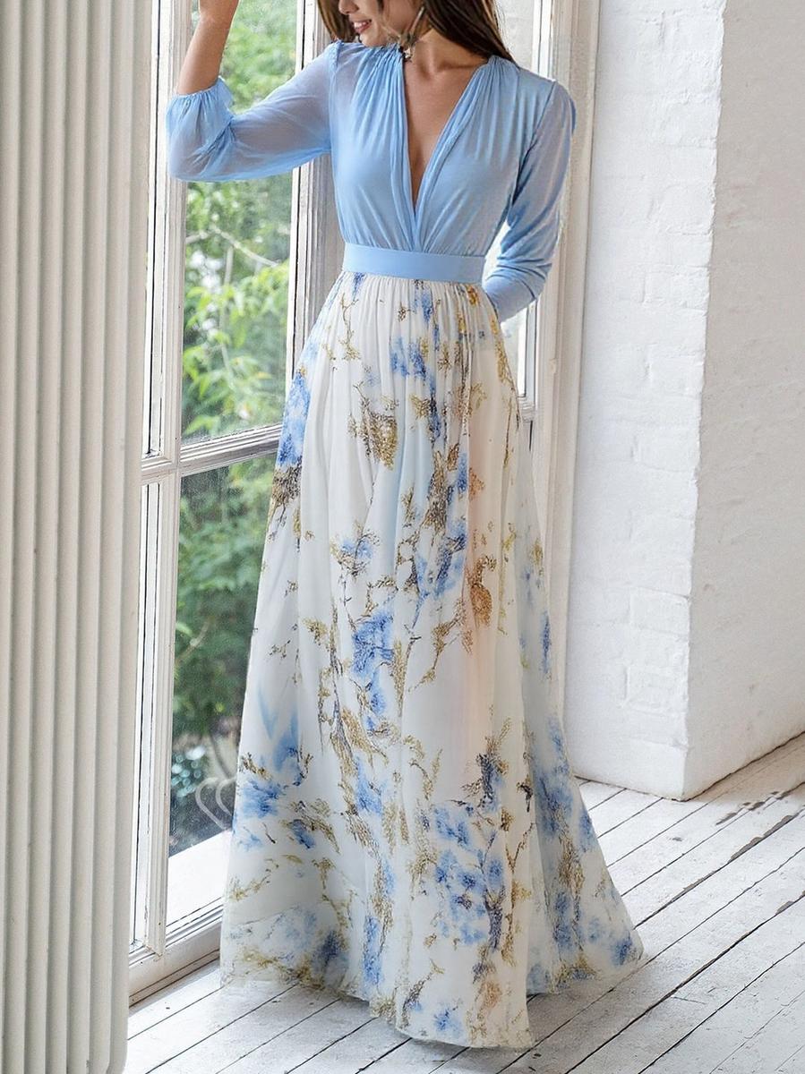 Cora | Leuchtendes Blumen-Kleid