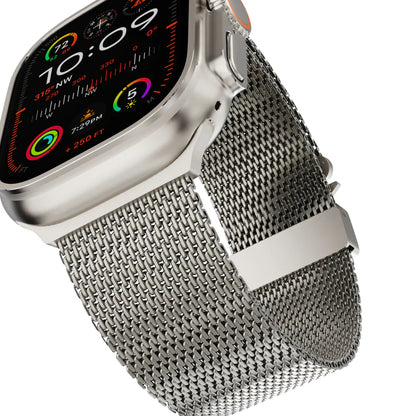 Milanese Loop Titanarmband für Apple Watch
