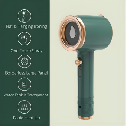 Mini-Iron Pro™ – Mühelos faltenfreie Kleidung überall
