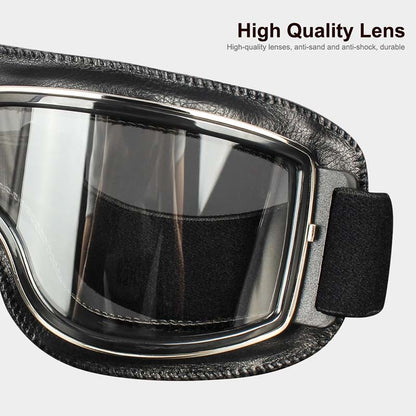 Vintage Motorradbrillen